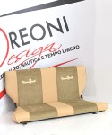 Kit fodere di rivestimento sedili Panda 4x4 Sisley Canoa