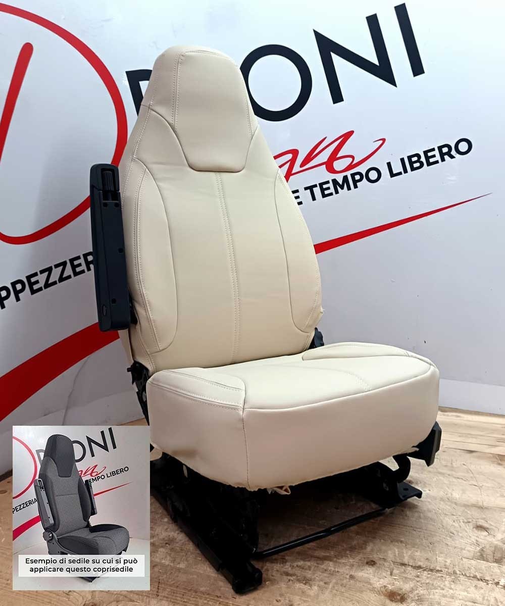 Coppia di Copri Sedili Fiat Ducato Modello Superior