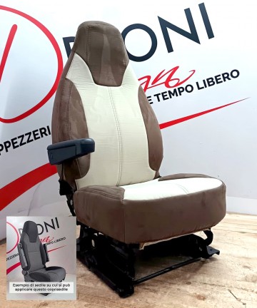 Coppia di Copri Sedili Fiat Ducato 2017-2025 Articolo La Foresta