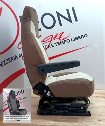 Coppia di Copri Sedili Fiat Ducato 2017-2025 Articolo La Foresta