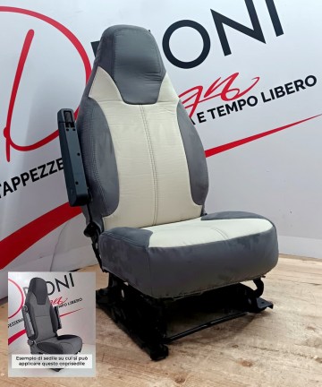 Coppia di Copri Sedili Fiat Ducato 2017-2025 Articolo La Briglia