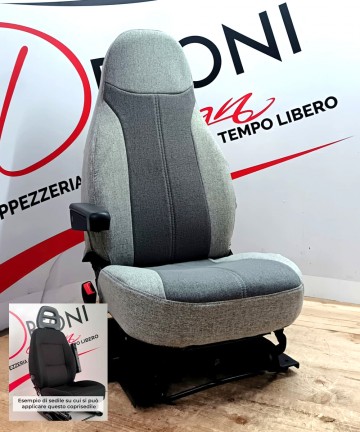 Coppia di Coprisedili per Fiat Ducato 2006/2017 – Mod. Rubino