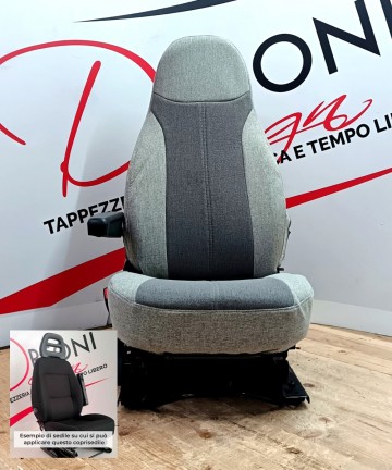 Coppia di Coprisedili per Fiat Ducato 2006/2017 – Mod. Rubino