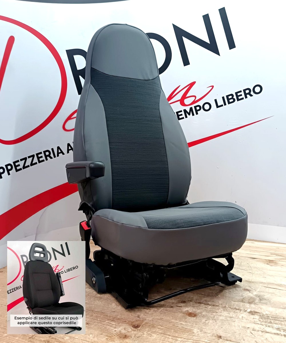 EASY PER FIAT DUCATO 2006/2017 IN TESSUTO # Grigio
