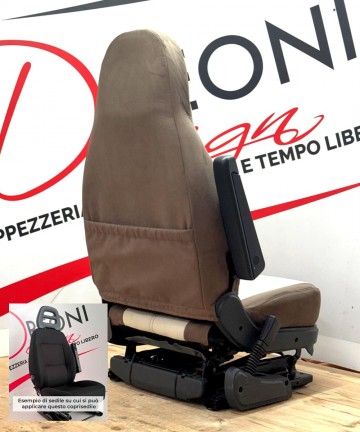 Coppia di Coprisedili per Fiat Ducato 2006/2017 - Mod La Foresta