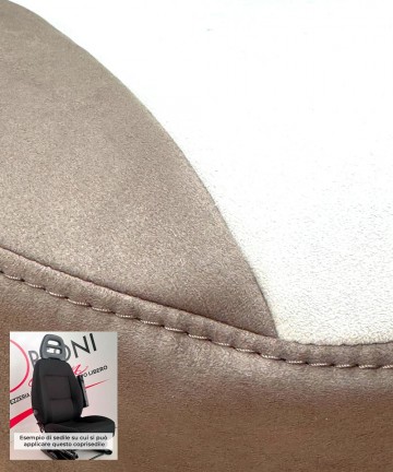 Coppia di Coprisedili per Fiat Ducato 2006/2017 - Mod La Foresta