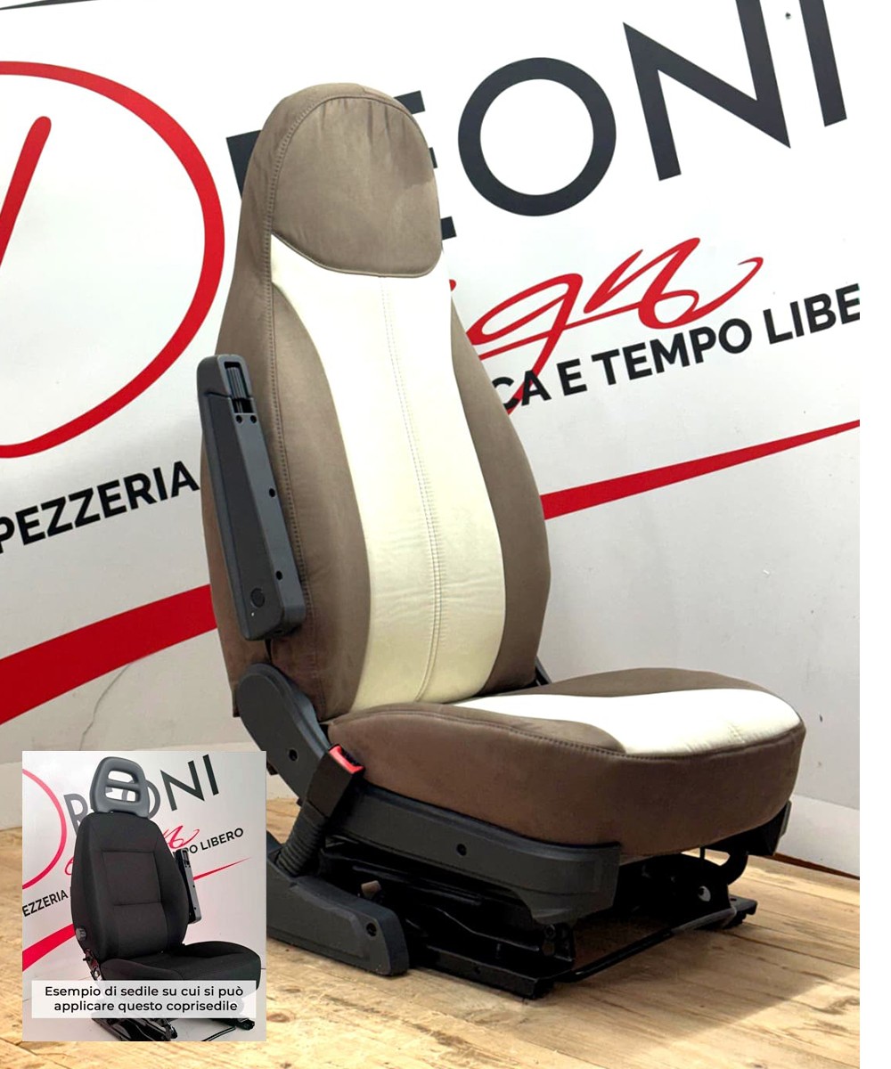 Coppia di Coprisedili per Fiat Ducato 2006/2017 - Mod La Foresta