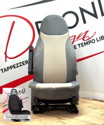 Coppia di Coprisedili per Fiat Ducato 2006/2017 – Mod. AIR - Art. La Briglia 1