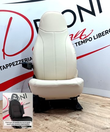 Coppia di coprisedili per Fiat Ducato 2006-2017 - Articolo Superior 1