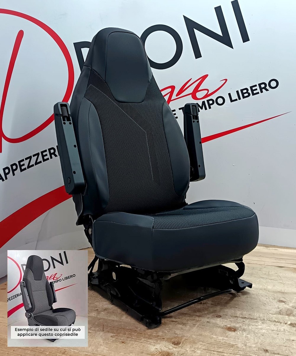 Coppia di copri sedili EASY per fiat Ducato 2017-2025