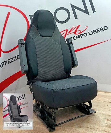 Coppia di copri sedili EASY per fiat Ducato 2017-2025