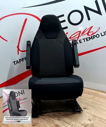 Coppia di copri sedili EASY per fiat Ducato 2017-2025