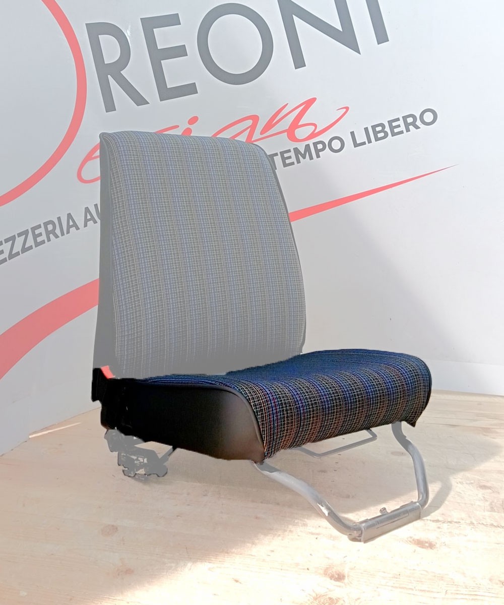 Fodera di rivestimento singola SOLO SEDUTA per Fiat Panda 141 - Multicolor