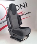 Coppia di coprisedili per camper e furgoni Ducato 2017-2023 | Grigio