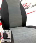EASY PER FIAT DUCATO 2006/2017 IN TESSUTO #3 Nero-Grigio