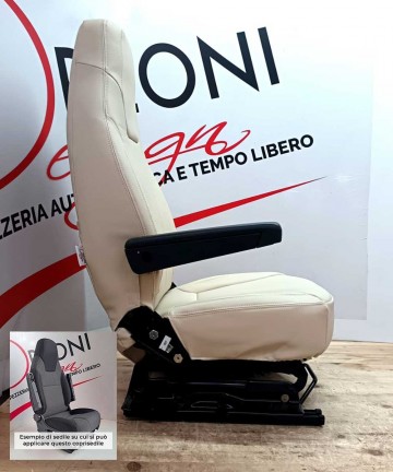 Coppia di Copri Sedili Fiat Ducato Modello Superior