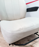 Coppia di coprisedili per Fiat Ducato 1995/2000 - articolo Panna