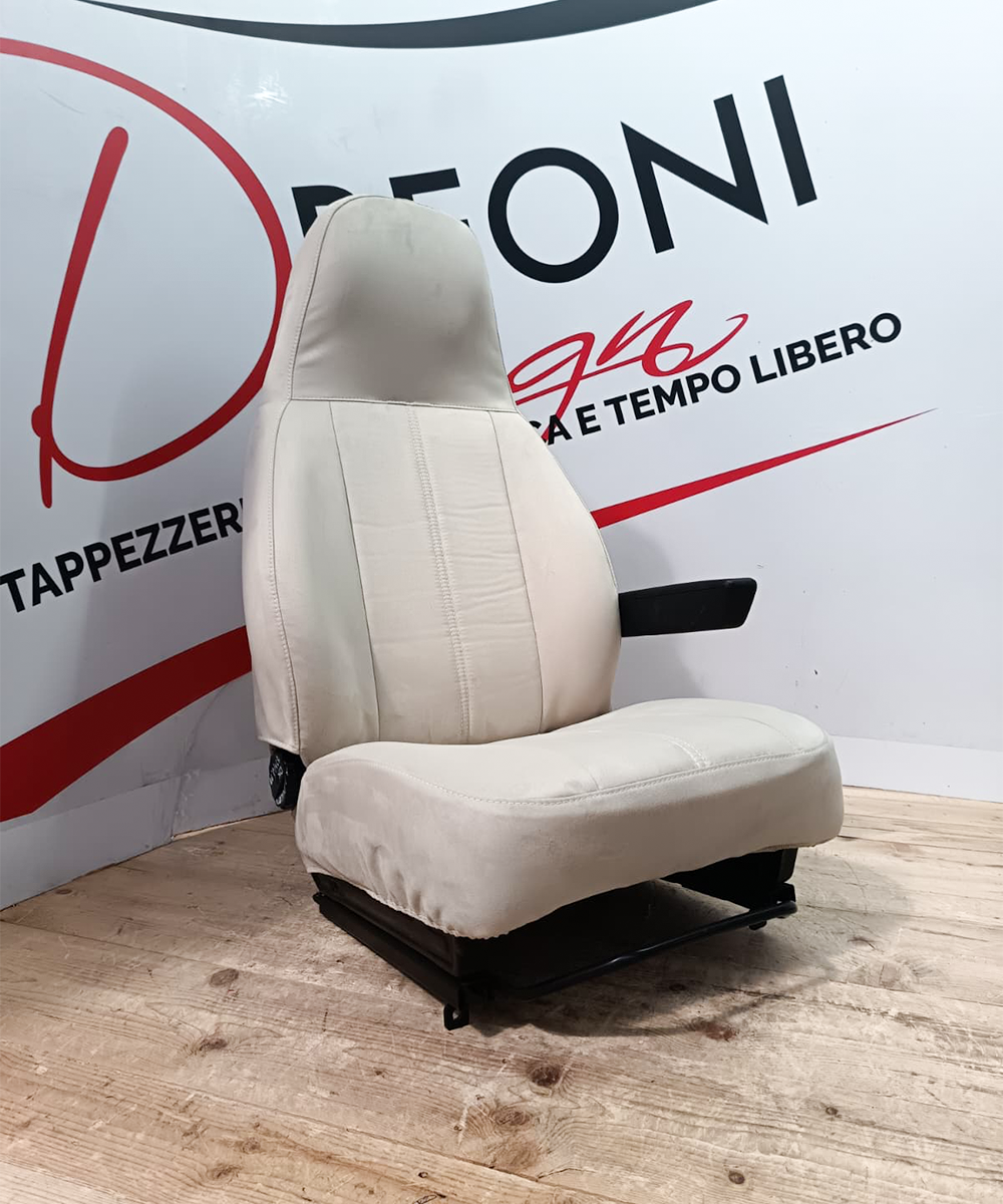 Coppia di coprisedili per Fiat Ducato 1995/2000 - articolo Panna