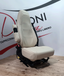 Coppia coprisedili per aguti ecopelle beige