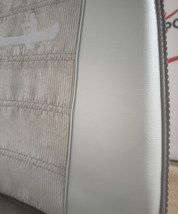 Fodera di rivestimento per panca posteriore Fiat Panda 141 Sisley - Con Bordino Margherita - Col. Grigio