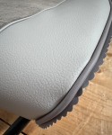 Fodera di rivestimento per panca posteriore Fiat Panda 141 Sisley - Con Bordino Margherita - Col. Grigio