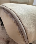 Fodera di rivestimento per panca posteriore Fiat Panda 141 Sisley - Con Bordino Margherita - Col. Beige
