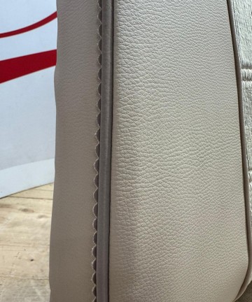 Fodera di rivestimento per panca posteriore Fiat Panda 141 Sisley - Con Bordino Margherita - Col. Beige