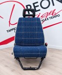 Completo di fodere di rivestimento per sedili anteriori e posteriori per Fiat Panda 141 - Tessuto gessato
