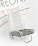 Fodere di rivestimento Panda Sisley Canoa, colore Grigio