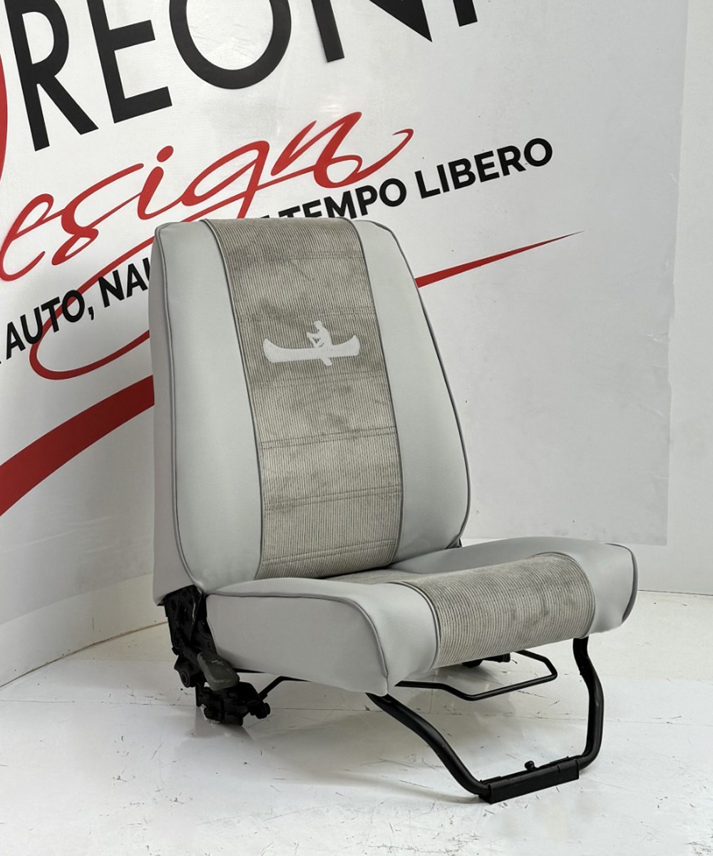 Fodere di rivestimento Panda Sisley Canoa, colore Grigio