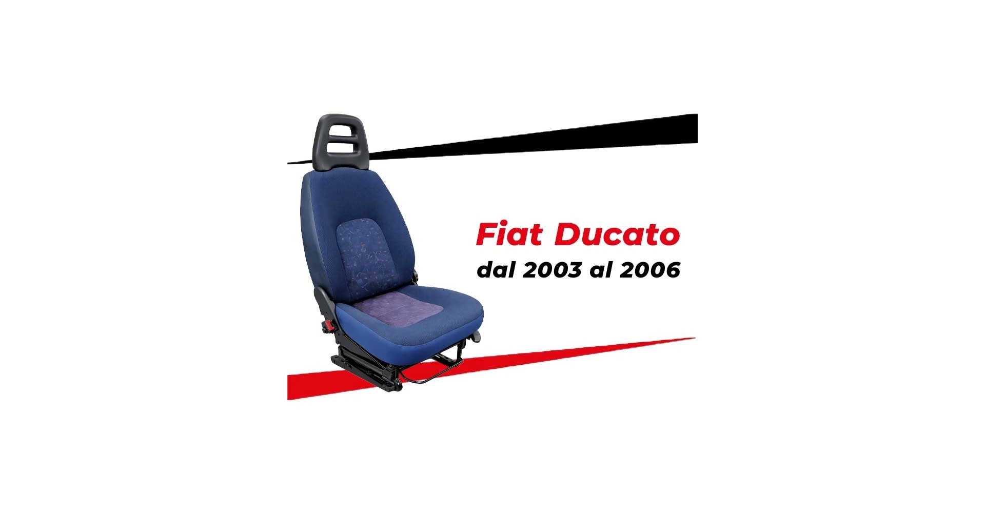 Fodere di rivestimento e coprisedili per Camper Ducato 2003-2006
