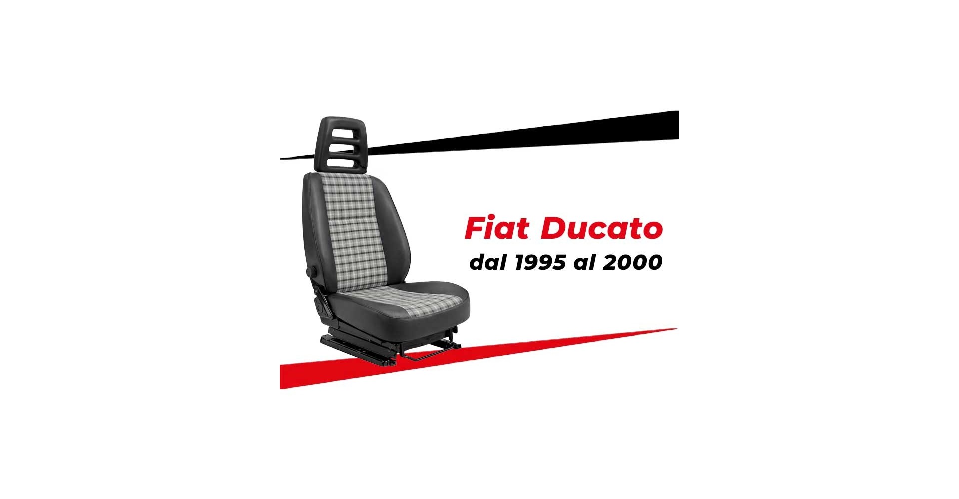 Fodere di rivestimento, coprisedili e accessori per Ducato 1995 - 2003